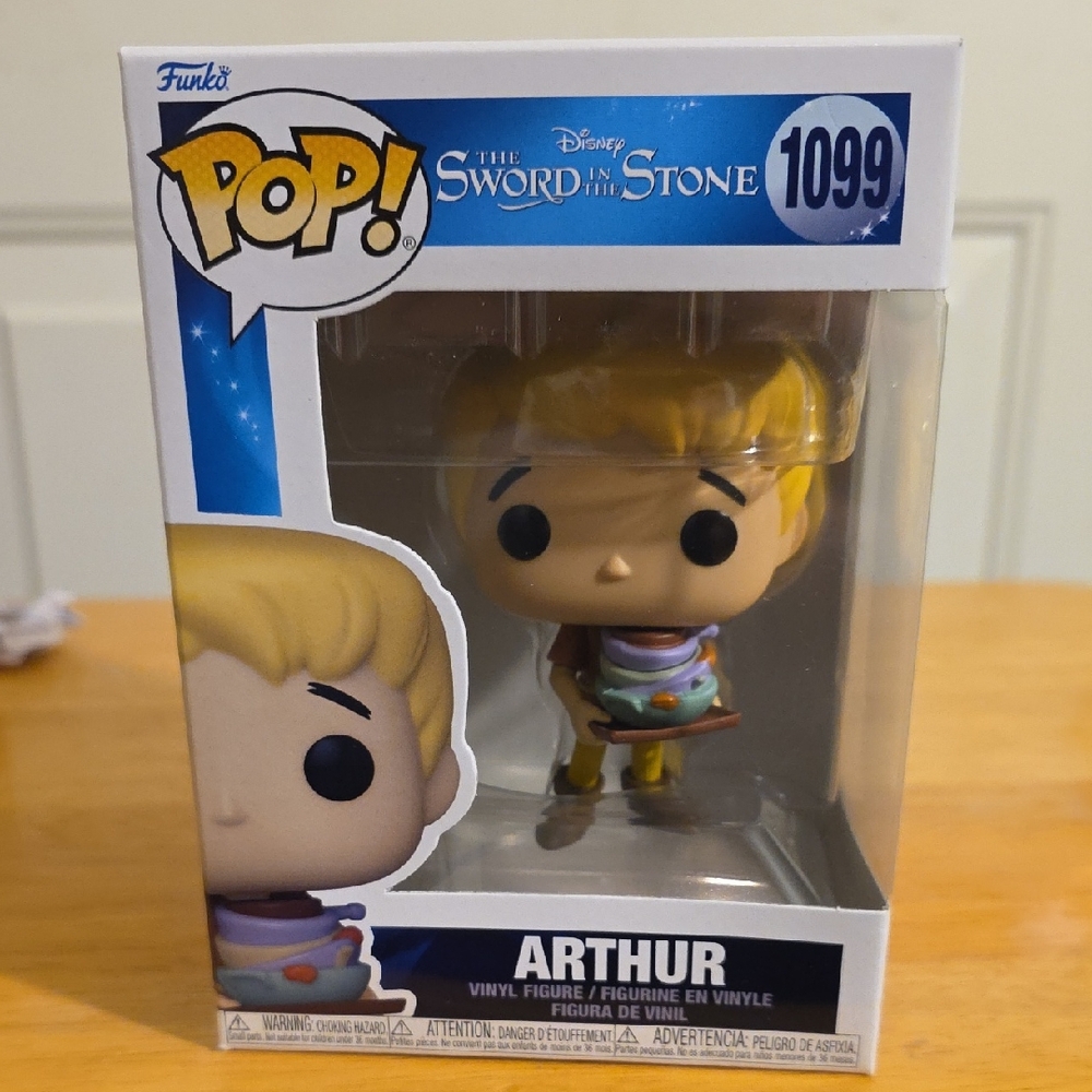 Funko Pop! Arthur with Yellow Hair and Purple Outfit